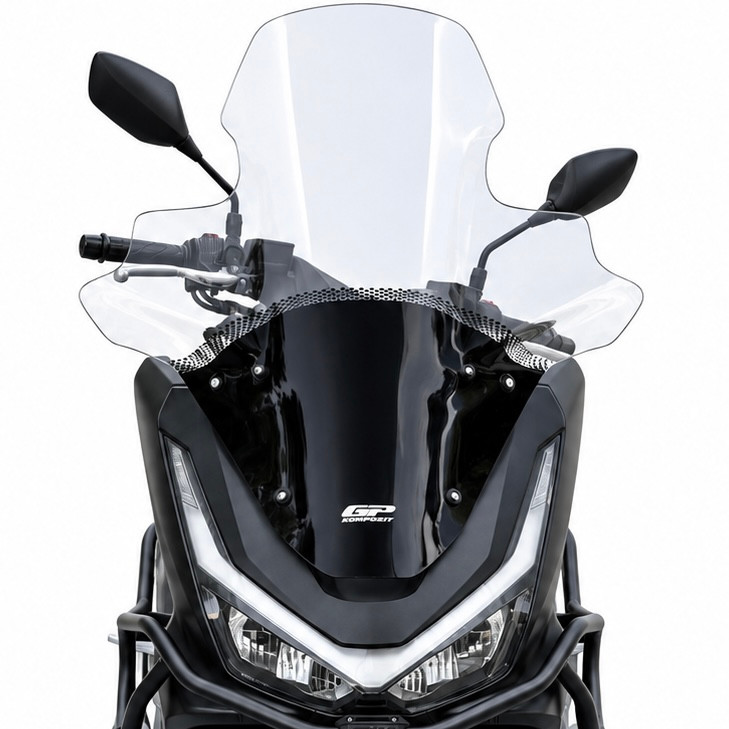 طلق شفاف بادگیر دسته دار هوندا GP KOMPOZIT HONDA PCX160 78cm مناسب اتاق جدید ساخت ترکیه اصل کد 202125