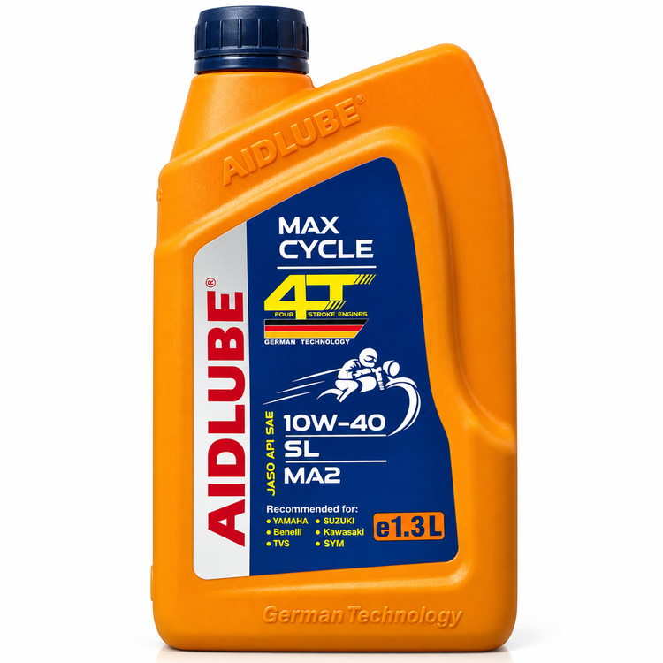 روغن موتور ایدلوب حجم 1/300 AIDLUBE 10W40 SL مخصوص موتورهای دنده ای تحت لیسانس ایدلوب آلمان اصل کد ۲۰۲۴۴۱