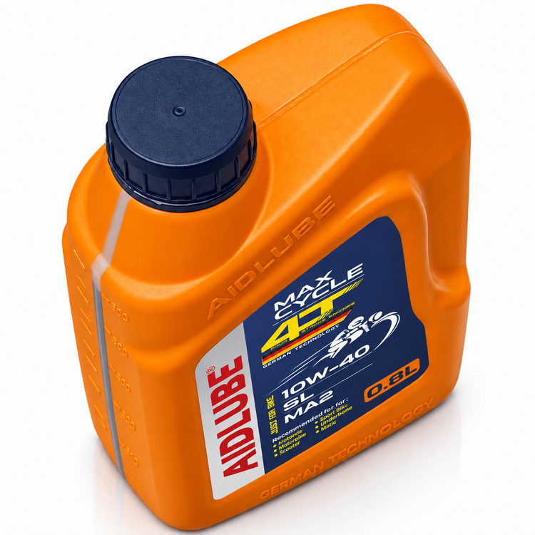 روغن موتور ایدلوب حجم 1/300 AIDLUBE 10W40 SL مخصوص موتورهای دنده ای تحت لیسانس ایدلوب آلمان اصل کد ۲۰۲۴۴۱