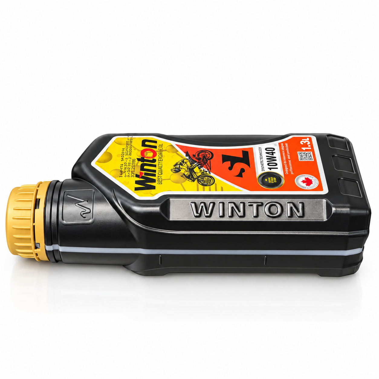 روغن موتور سیکلت مخصوص موتور های دنده ای وینتون حجم 1/300 WINTON 10W40 MA2 SL / تحت لیسانس کانادا اصل کد 202442