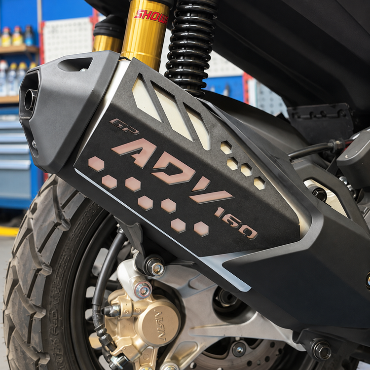محافظ اگزوز هوندا HONDA ADV160 کد 202325
