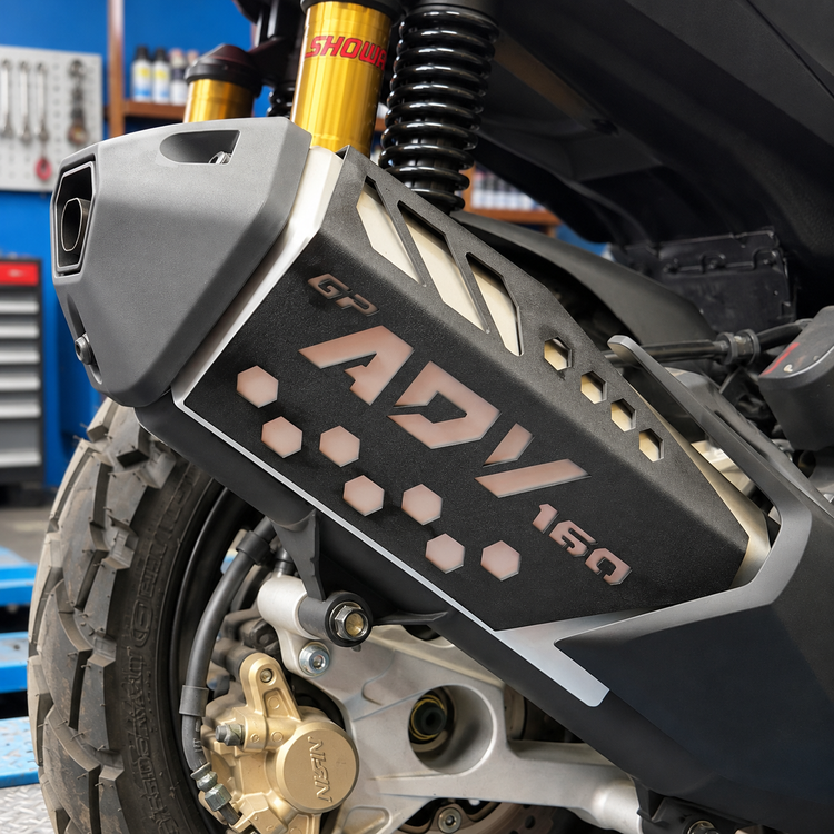 محافظ اگزوز هوندا HONDA ADV160 کد 202325