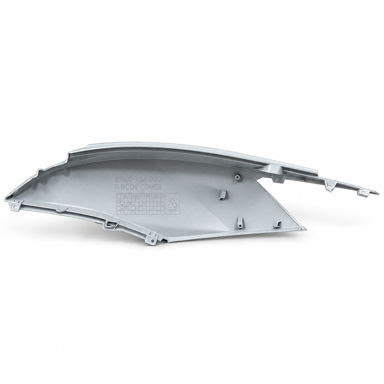 فلاپ گیتاری سفید سمت راست SYM J200 ساخت تایوان اصل کد 200814