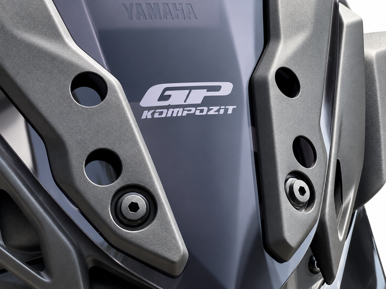 طلق کوتاه / شیلد اسپرت دودی GP KOMPOZIT YAMAHA Xmax 40cm ساخت ترکیه اصل 200614