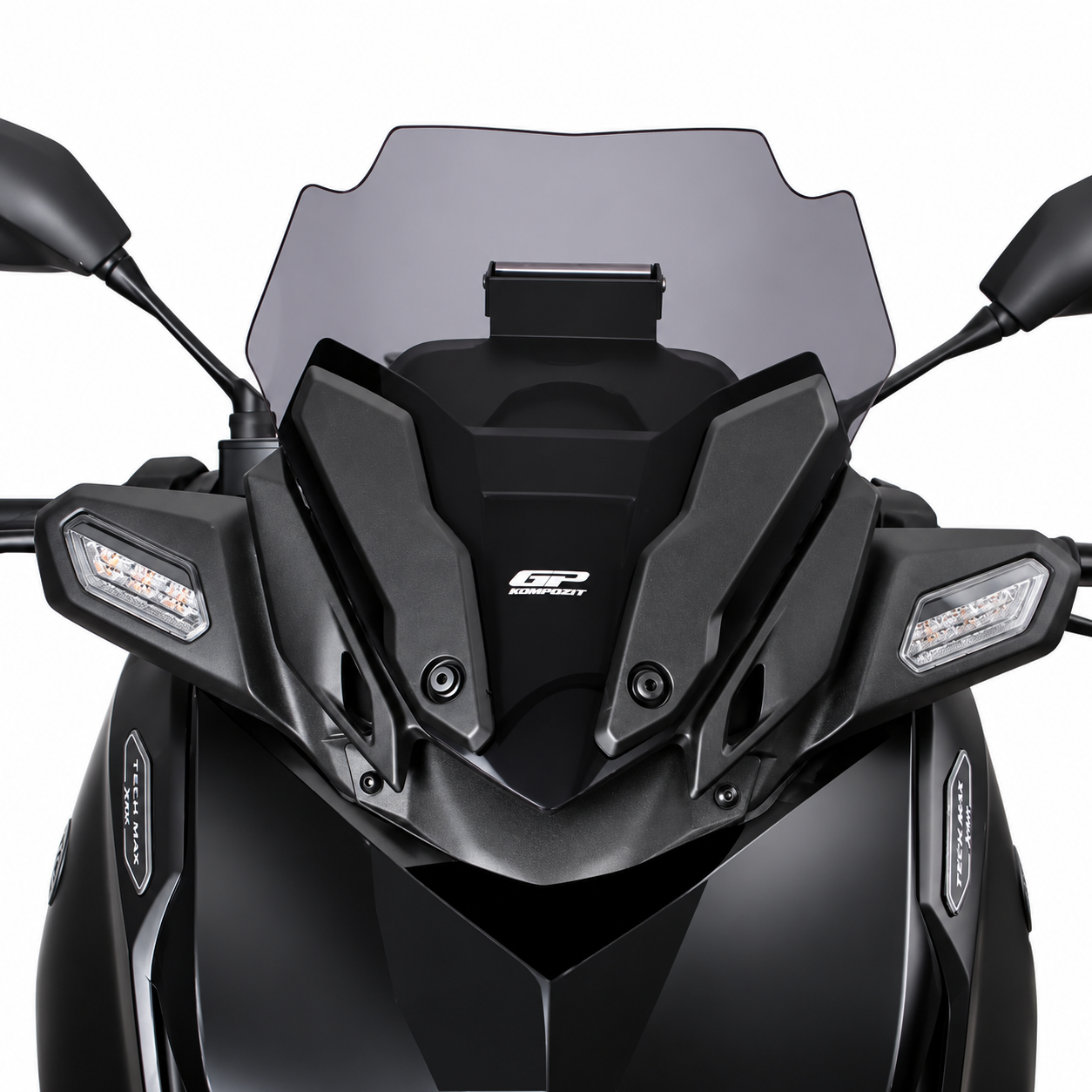 طلق کوتاه / شیلد اسپرت دودی GP KOMPOZIT YAMAHA Xmax 40cm ساخت ترکیه اصل 200614