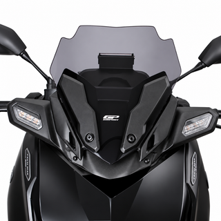 طلق کوتاه / شیلد اسپرت دودی GP KOMPOZIT YAMAHA Xmax 40cm ساخت ترکیه اصل 200614