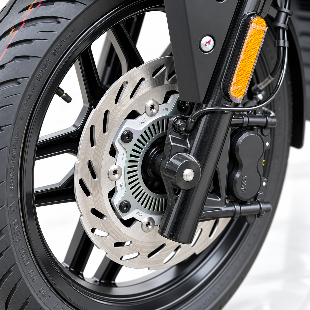دیسک ترمز چرخ جلو جویمکس Sym JOYMAX / JOYRIDE (JR300) ساخت تایوان اصل کد 200649