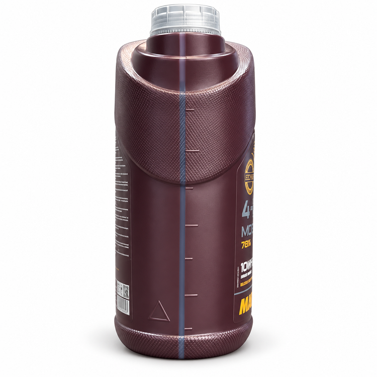 روغن موتور سیکلت مانول مخصوص موتور دنده ای 4 لیترMANNOL 10W50 SP / ساخت کشور آلمان اصل کد 000234