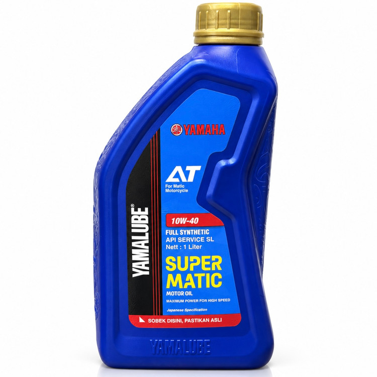 روغن موتور مخصوص موتورهای اسکوتر 1 لیتر 10W40 MB یامالوب سوپر متیک یاماها YAMAHA SUPER MATIC / ساخت اندونزی اصل کد ۲۰۰۴۷۴