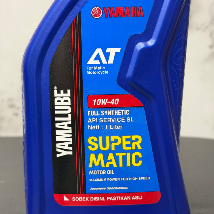 روغن موتور مخصوص موتورهای اسکوتر 1 لیتر 10W40 MB یامالوب سوپر متیک یاماها YAMAHA SUPER MATIC / ساخت اندونزی اصل کد ۲۰۰۴۷۴