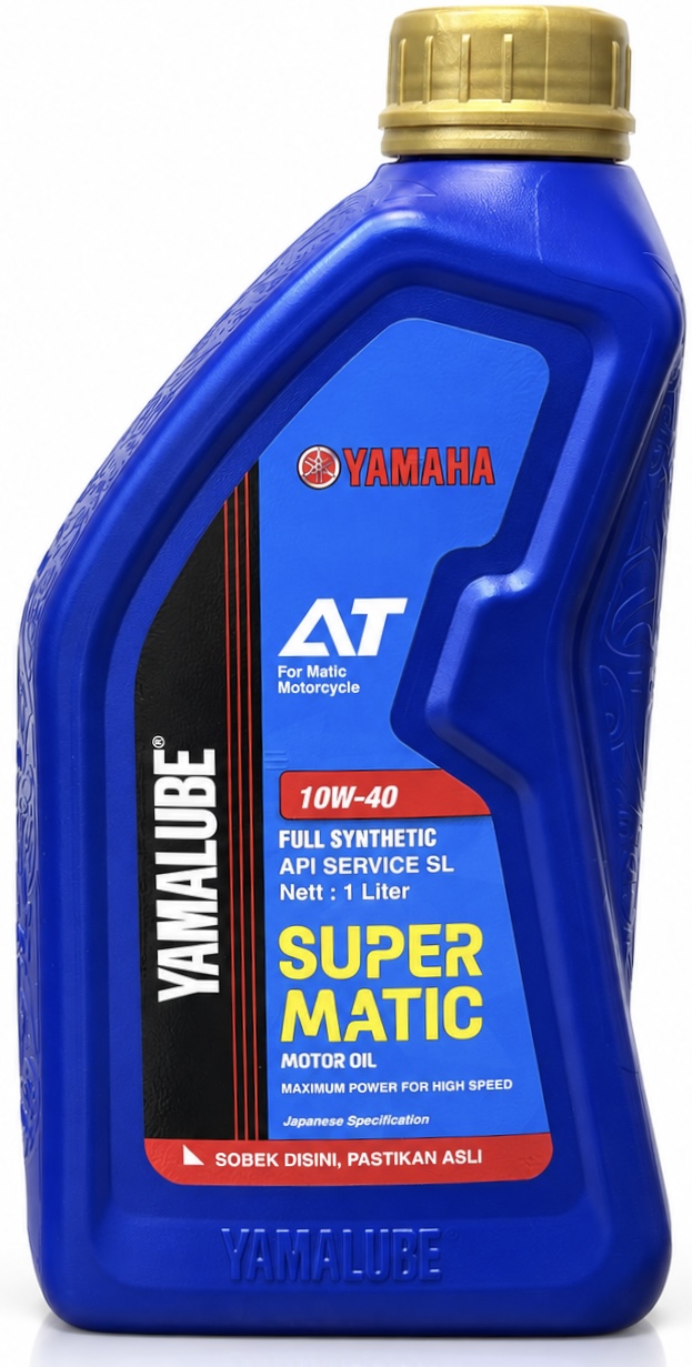روغن موتور مخصوص موتورهای اسکوتر 1 لیتر 10W40 MB یامالوب سوپر متیک یاماها YAMAHA SUPER MATIC  / ساخت اندونزی اصل کد ۲۰۰۴۷۴