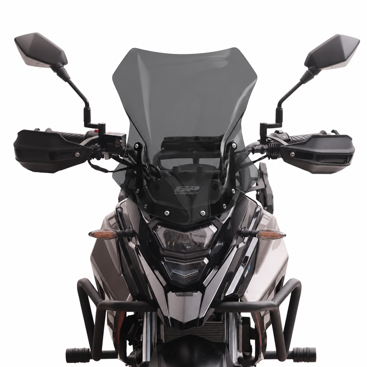 طلق کوتاه / شیلد دودی GP KOMPOZIT Sym NH180 NH250 45cm ساخت ترکیه اصل کد 201368