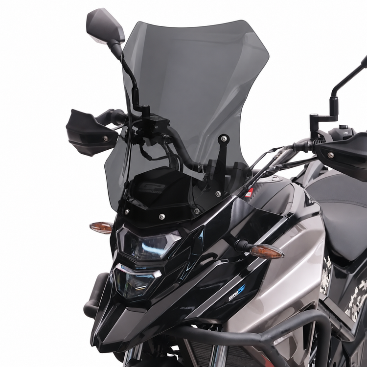 طلق کوتاه / شیلد دودی GP KOMPOZIT Sym NH180 NH250 45cm ساخت ترکیه اصل کد 201368