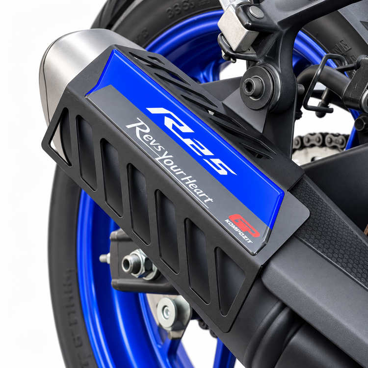 محافظ اگزوز یاماهاGP YAMAHA R25 Blue کد 201515
