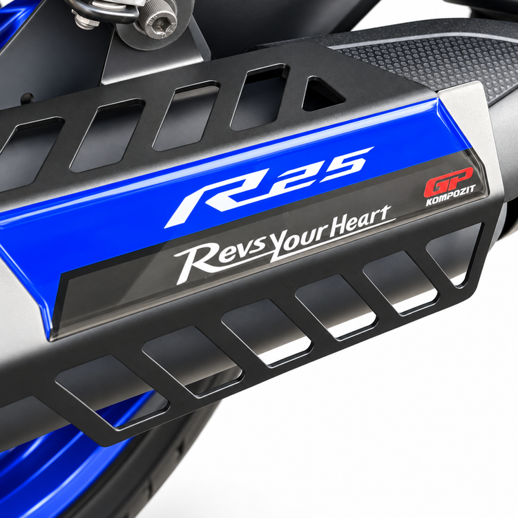 محافظ اگزوز یاماهاGP YAMAHA R25 Blue کد 201515