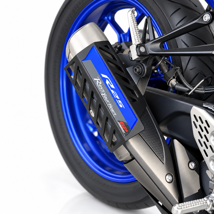 محافظ اگزوز یاماهاGP YAMAHA R25 Blue کد 201515