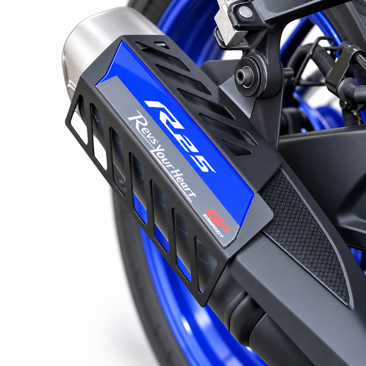 محافظ اگزوز یاماهاGP YAMAHA R25 Blue کد 201515