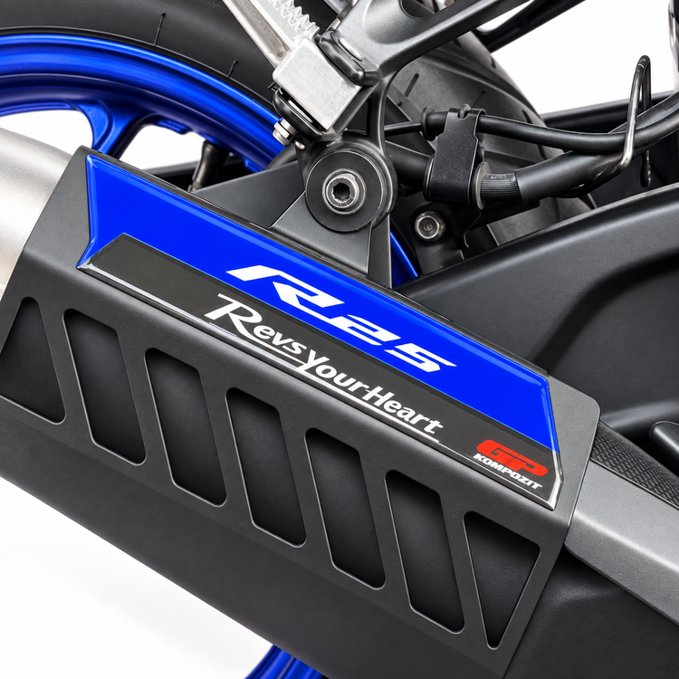 محافظ اگزوز یاماهاGP YAMAHA R25 Blue کد 201515