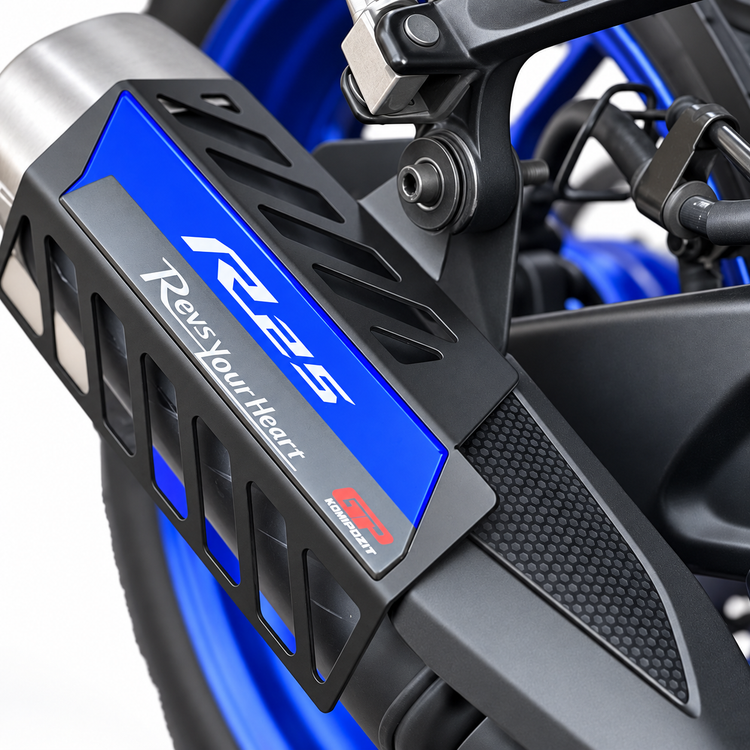 محافظ اگزوز یاماهاGP YAMAHA R25 Blue کد 201515
