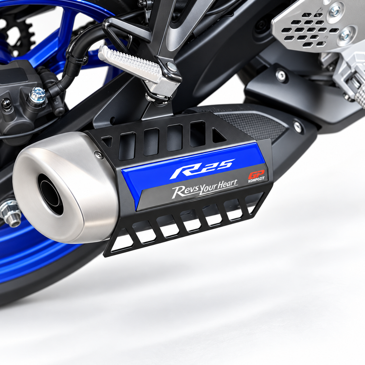 محافظ اگزوز یاماهاGP YAMAHA R25 Blue کد 201515