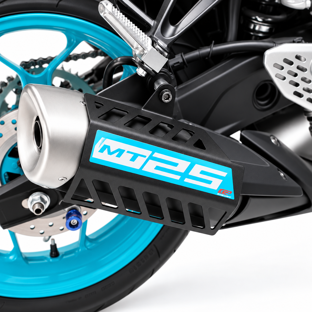محافظ اگزوز GP YAMAHA MT25 Gray / کد ۲۰۰۴۸۸