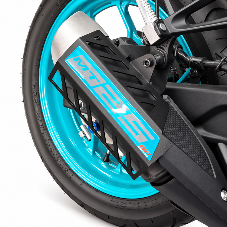 محافظ اگزوز GP YAMAHA MT25 Gray / کد ۲۰۰۴۸۸