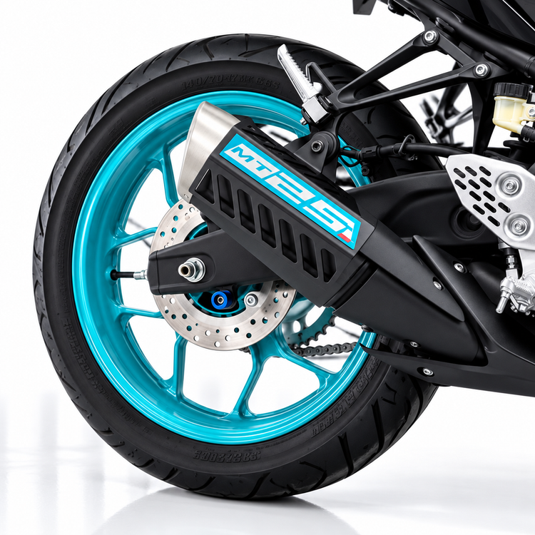 محافظ اگزوز GP YAMAHA MT25 Gray / کد ۲۰۰۴۸۸