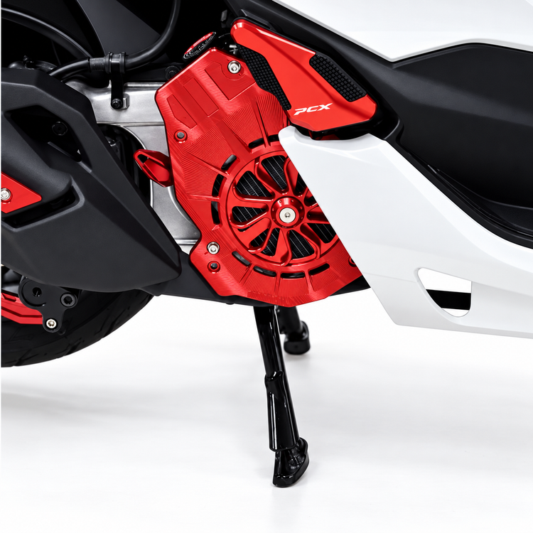 کاور فن چرخشی روی رادیات محافظ رادیات HONDA ADV160 PCX160 PCX150 اصل کد 201073