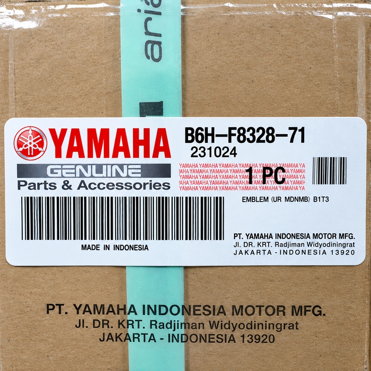 استيکر / برچسب VVA بغل چراغ سمت راست YAMAHA Nmax ساخت اندونزی اصل کد 201948