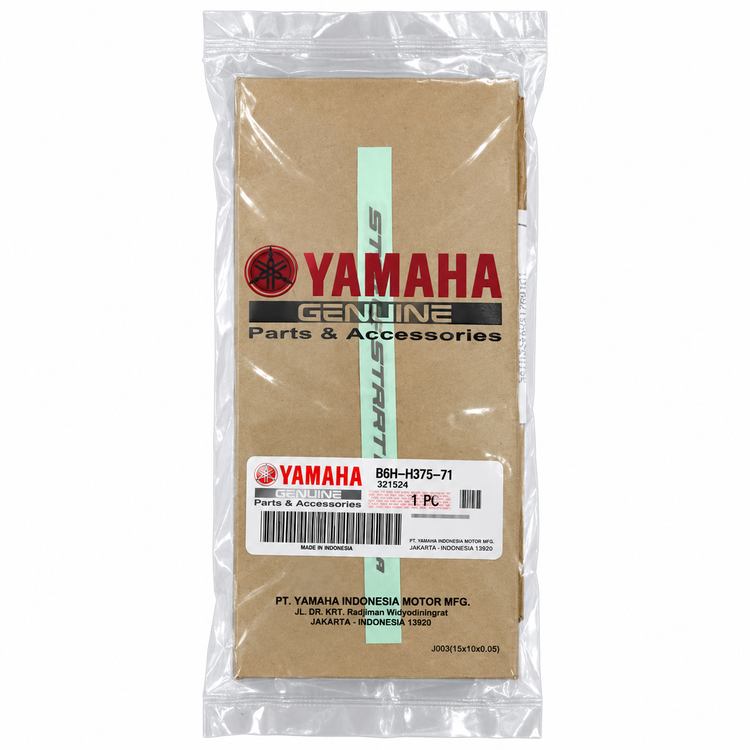 استيکر/ برچسب STOP & START بغل چراغ سمت چپ YAMAHA Nmax ساخت اندونزی اصل کد 201949
