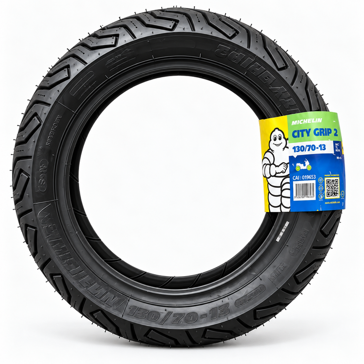 لاستیک میشلن MICHELIN CITY GRIP2 سایز 130/70/13 ساخت کشور صربستان اصل کد 202448