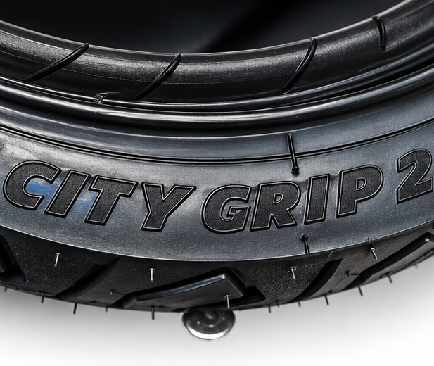 لاستیک میشلن MICHELIN CITY GRIP2 سایز 130/70/13 ساخت کشور صربستان اصل کد 202448