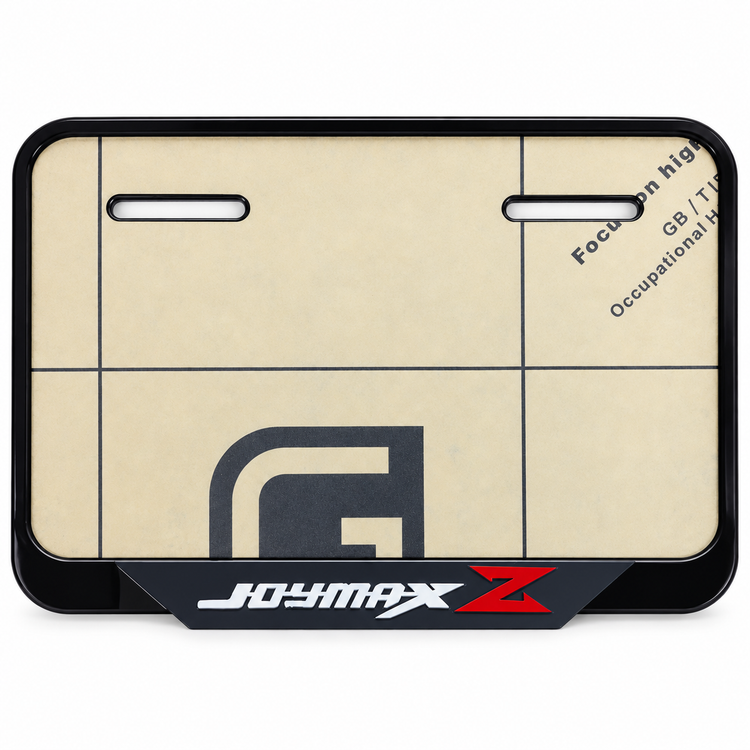 قاب پلاک اسپرت موتورسیکلت رنگ سفید/ مناسب موتور SYM Joymax کد 202243
