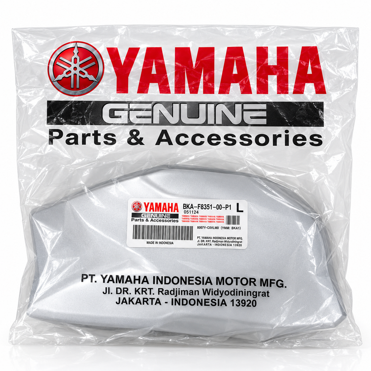 فلاپ بغل چراغ سمت چپ YAMAHA Xmax اتاق جدید رنگ ناردوگری ساخت اندونزی اصل کد 200230