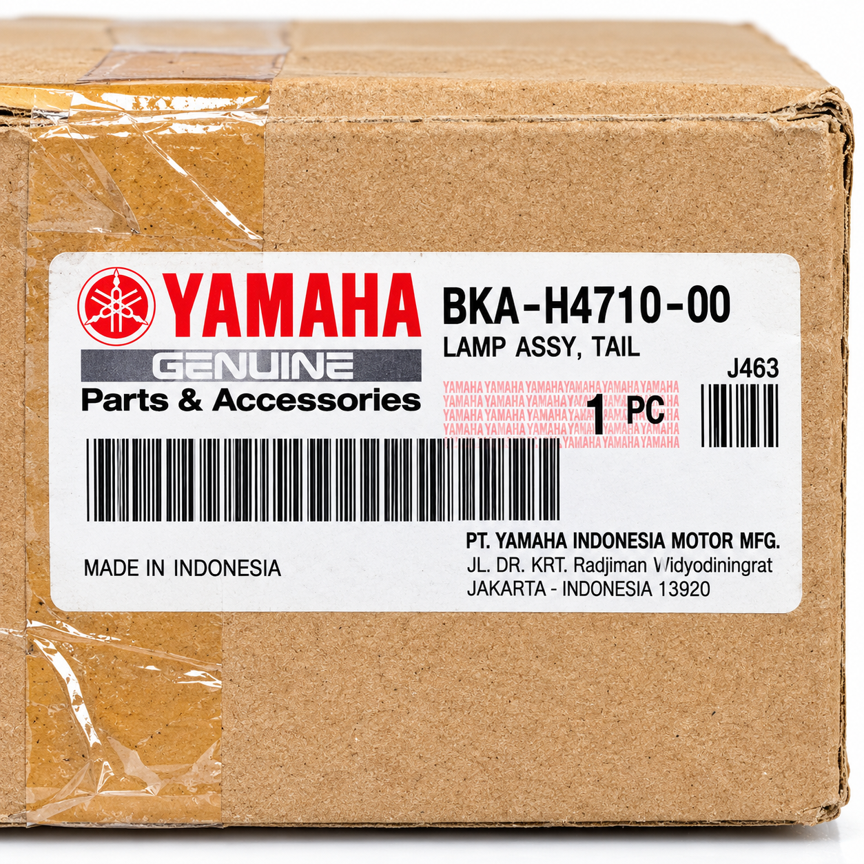 ست خطر عقب سمت چپ و راست YAMAHA Xmax فیس جدید ساخت اندونزی اصل