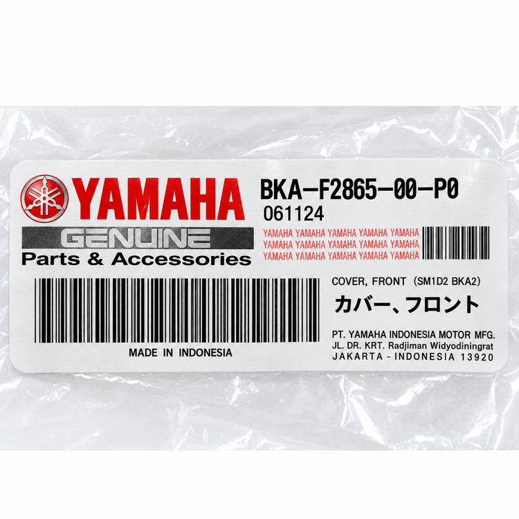 فلاپ بالا چراغ YAMAHA Xmax New Face رنگ مشکی متالیک ساخت اندونزی اصل کد 200215