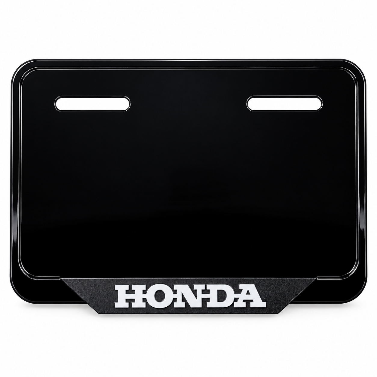 قاب پلاک اسپرت موتورسیکلت رنگ سفید/ مناسب تمام موتورهای برند HONDA کد 202244