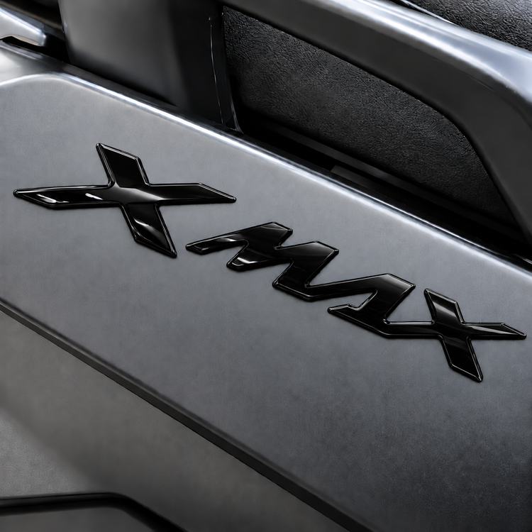 ارم / نوشته سه بعدی مشکی YAMAHA Xmax ساخت اندونزی اصل کد 201152