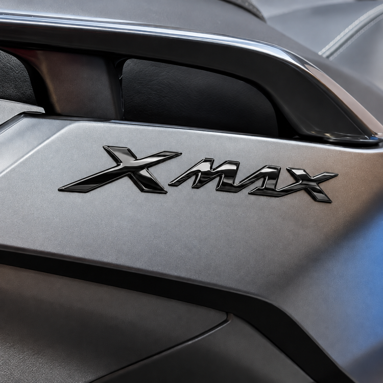 ارم / نوشته سه بعدی مشکی YAMAHA Xmax ساخت اندونزی اصل کد 201152