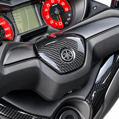 کربن وسط فرمان YAMAHA XMAX OLD FACE کد 200598