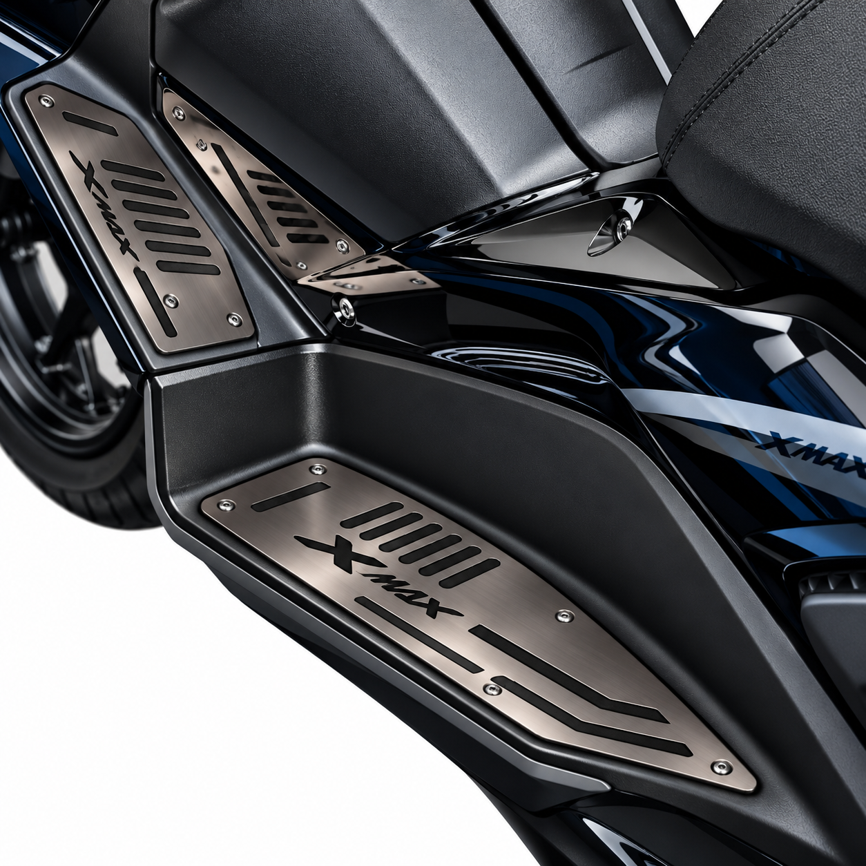 کف پایی اسپرت رنگ دودی YAMAHA Xmax Al VIP اصل کد 201880