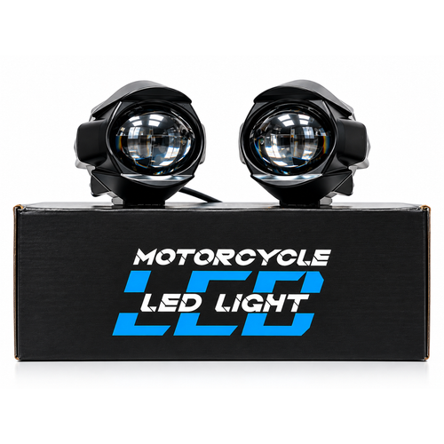 پرژکتور تک لنز MOTORCYCLE / کیت کامل سیم کشی و کلید