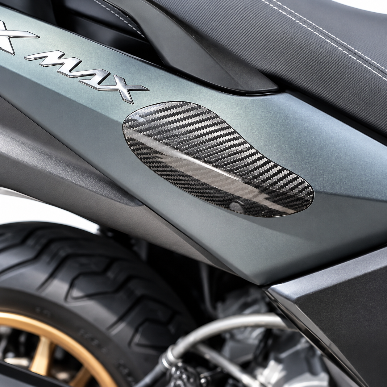 کربن بغل گیتاری YAMAHA XMAX OLD FACE کد 200520