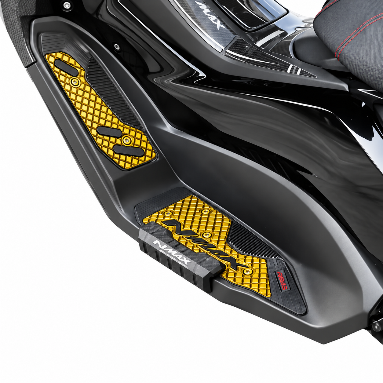 کف پایی اسپرت YAMAHA Nmax 155 اتاق وسط برند SWEER رنگ طلایی کد۲۰۱۷۰۳