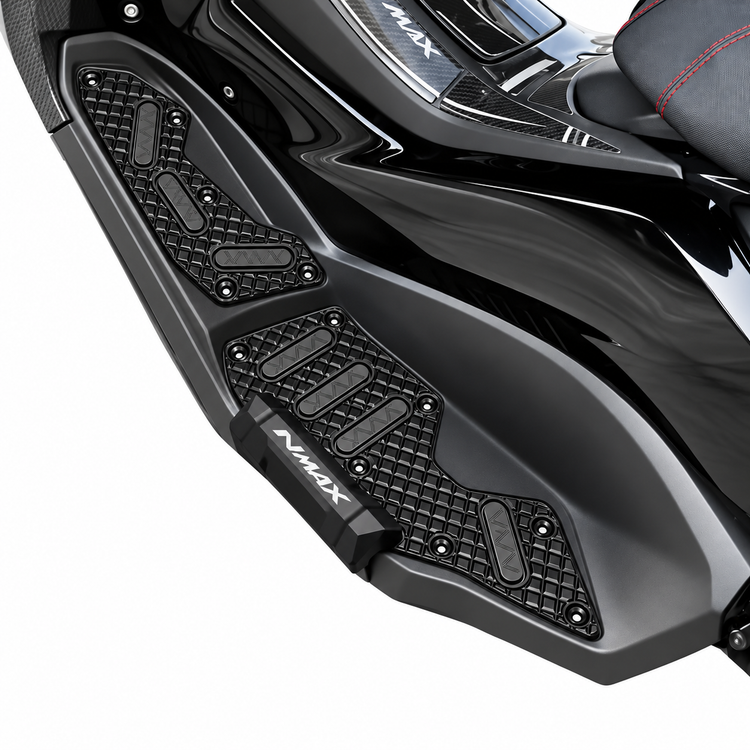 کف پایی اسپرت YAMAHA Nmax Turbo رنگ مشکی مخصوص اتاق جدید کد 000124