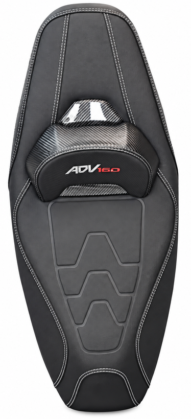زین اسپرت اسپیشیال پلاک کربن HONDA ADV160 کد کالا 201076