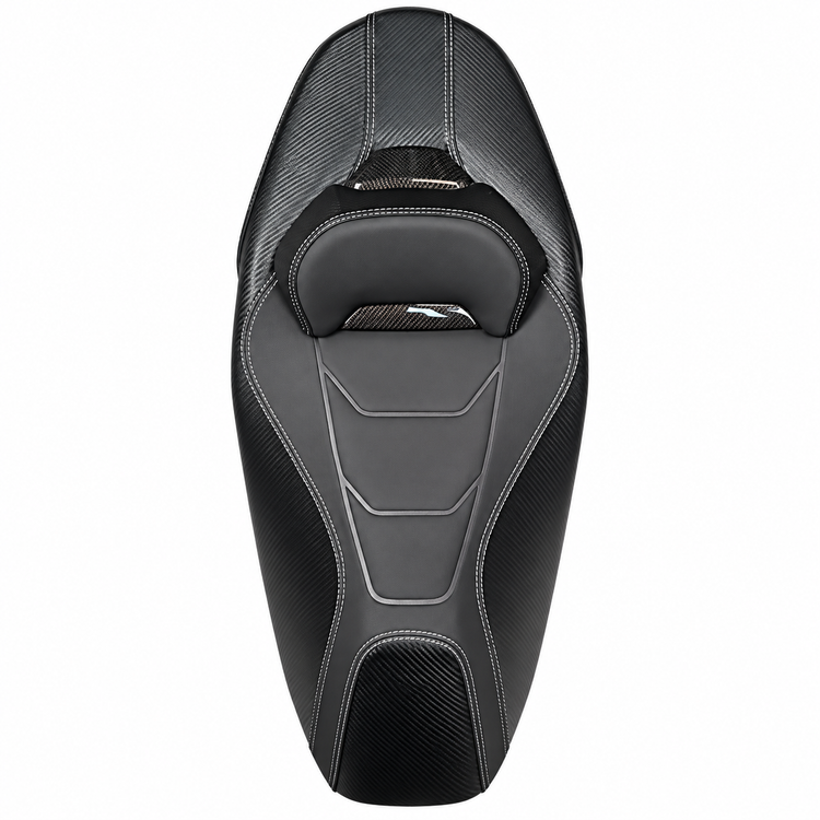 زین اسپرت اسپشیال HONDA PCX 160 مشکی پلاک کربن کد 201716